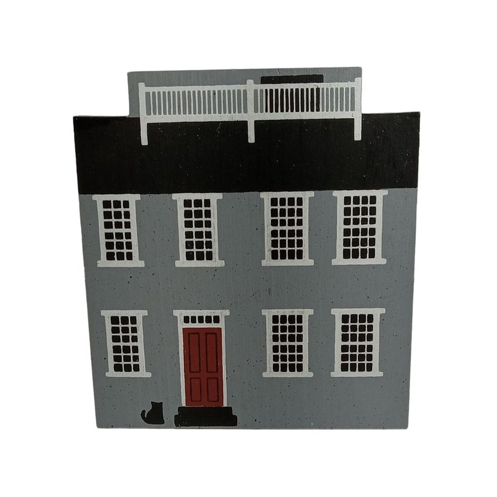 Cat's Meow Village Nantucket Series Maria Mitchell House Signed Faline 1989 - Picture 1 of 8